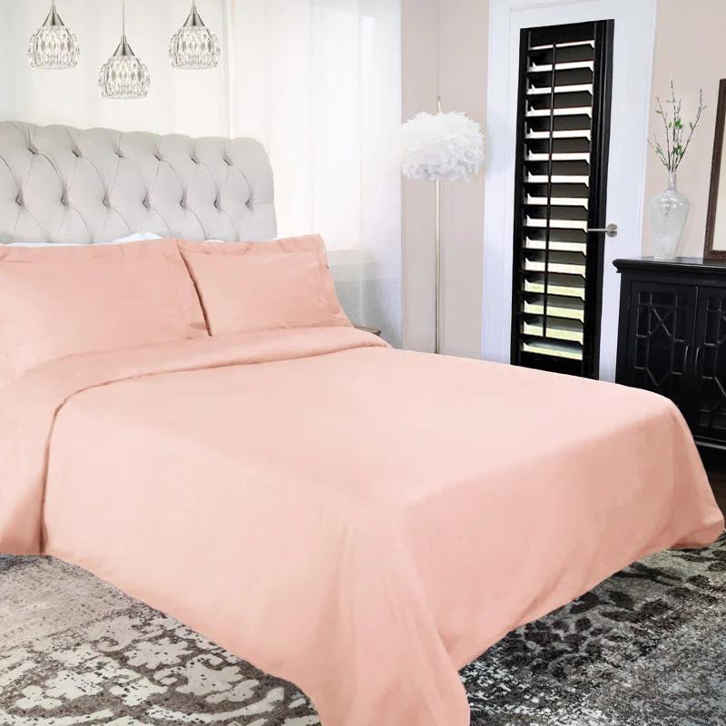Modern & Contemporary Sateen Duvet Cover Set