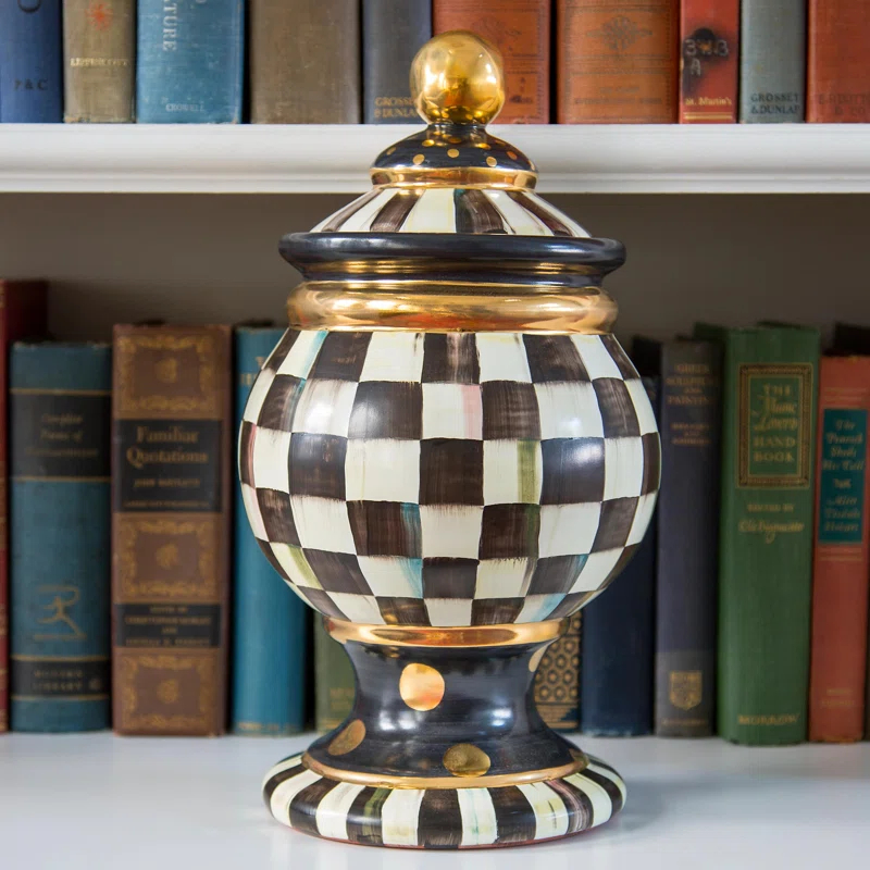 Courtly Check® Globe Canister