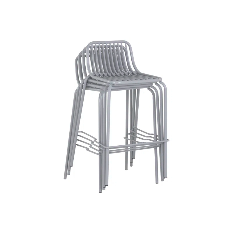 Trenton Outdoor Bar Stool (Set of 2)