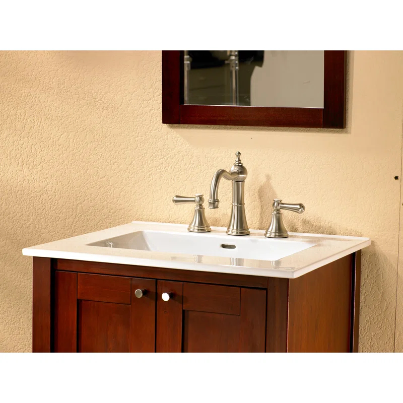 Elegant 8" Polished Nickel Widespread Faucet with Dual Handles