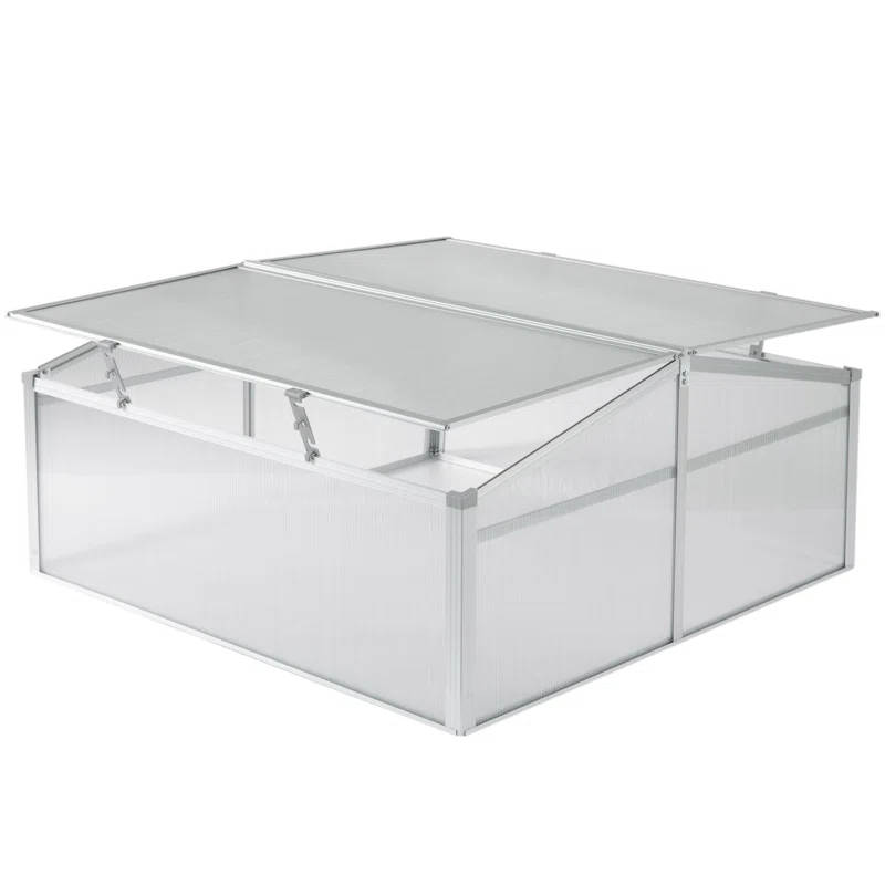 Gardenised 39.37" W x 39.37" D Mini Greenhouse