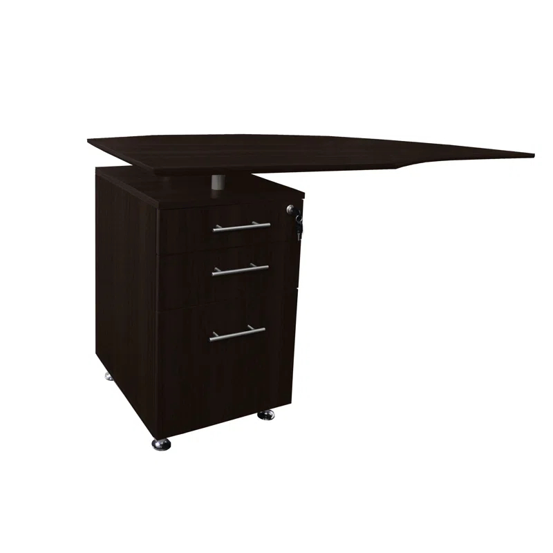 Safco Products Company Medina Series 29.5" H x 63" W Left Desk Return