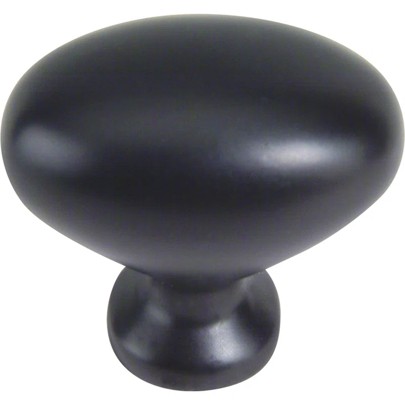 Robin Egg 1 1/4" Length Oval Knob