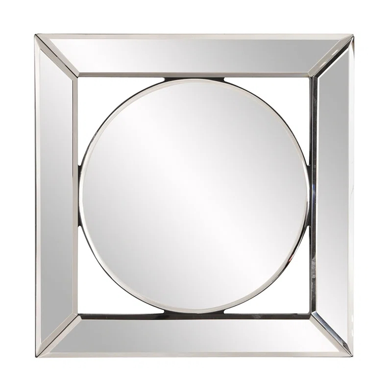HomeRoots HRT Furniture Flat Wall Mirror