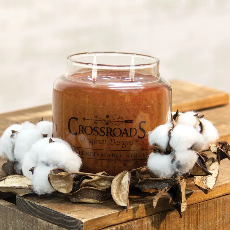 Buttered Maple Syrup Scented Jar Candle