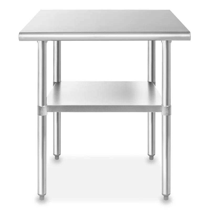GRIDMANN Stainless Steel 24'' W x 34.5'' H Work Tables