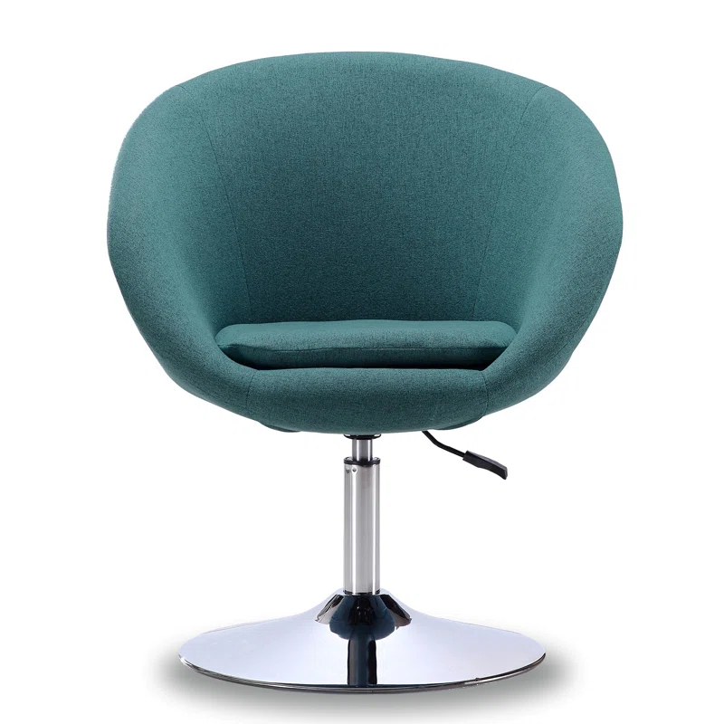 Sior Upholstered Swivel Barrel Chair
