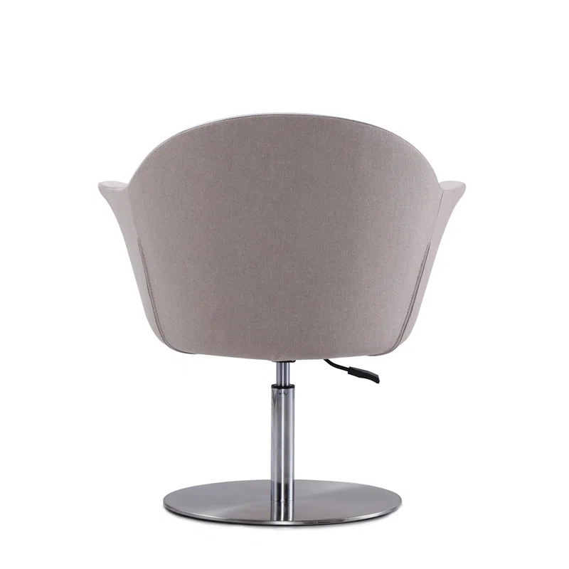 Orren Ellis Hillian Upholstered Swivel Armchair (Set of 2)