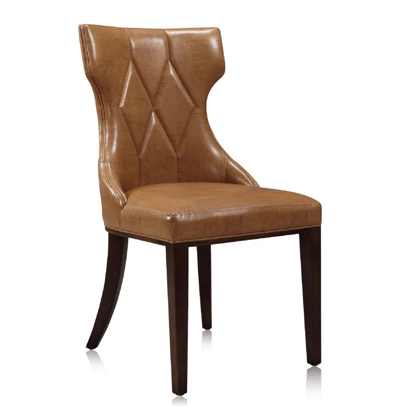 Reine Upholstered Wing Back Side chair (Set of 2)