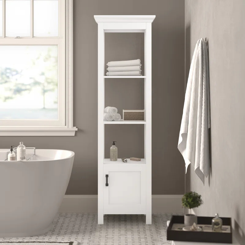 Hollis Freestanding Linen Cabinet