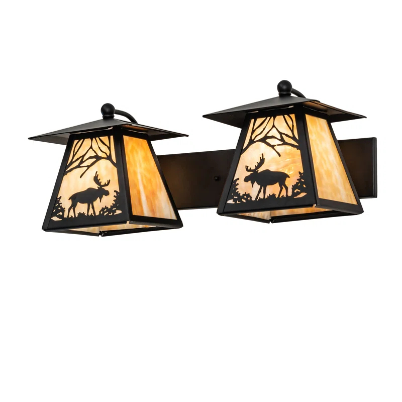 Meyda Lighting Steel Wall Light