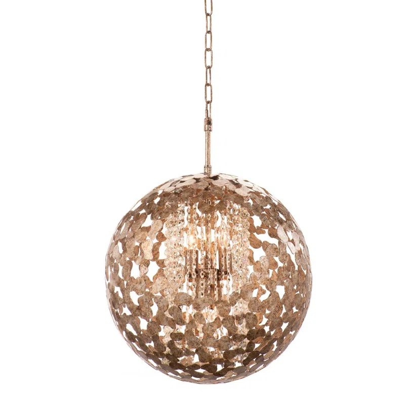 Belladonna 4 - Light Dimmable Globe Chandelier