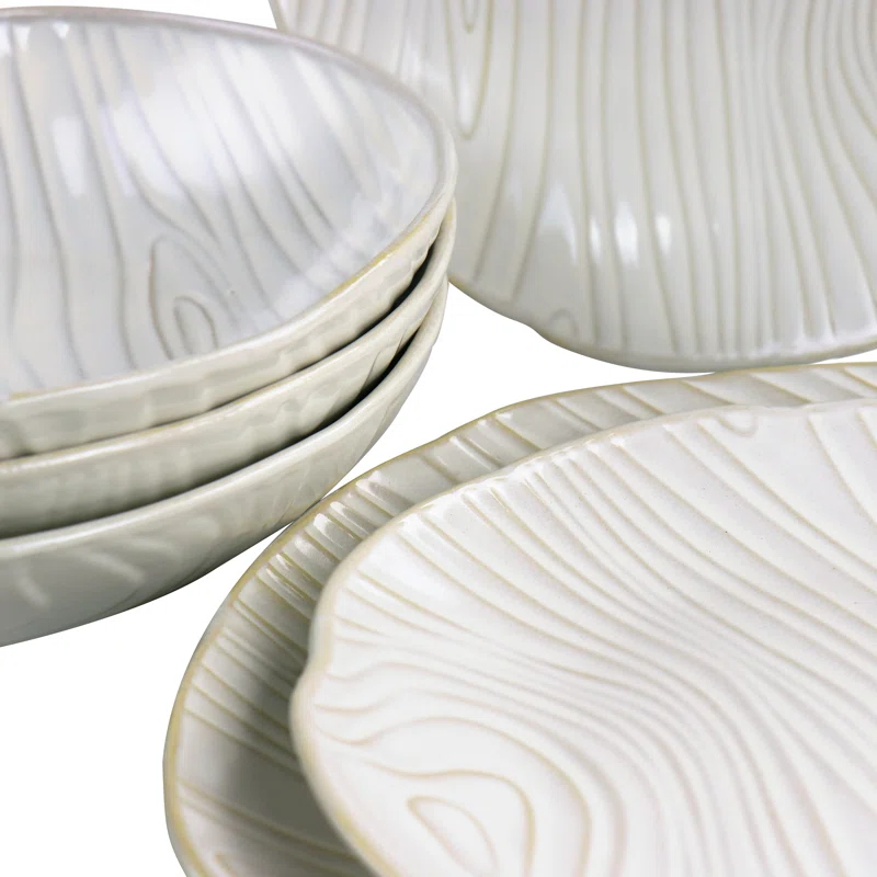Martha Stewart 12 Piece Dinnerware Set, Service for 4