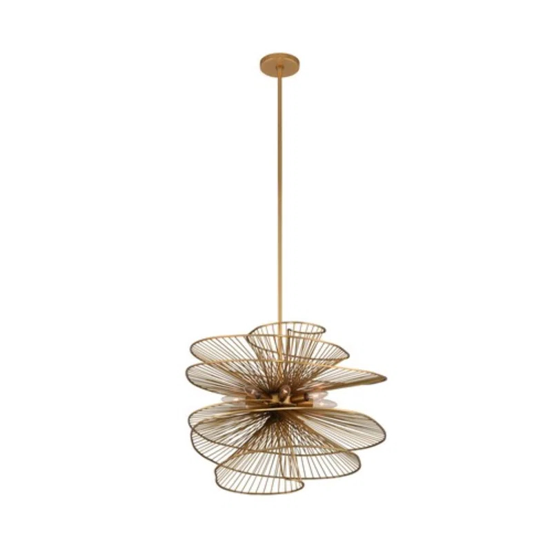Aurora Stainless Steel Chandelier