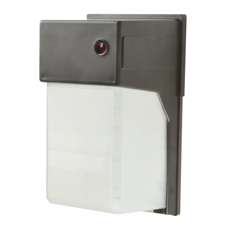 Aspects 1 - Head LED Hardwired Dusk to Dawn Outdoor Security Wall Pack
