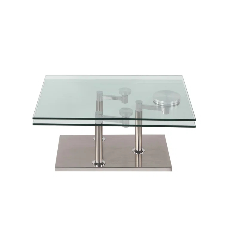 Orren Ellis Daivelis Pedestal Coffee Table
