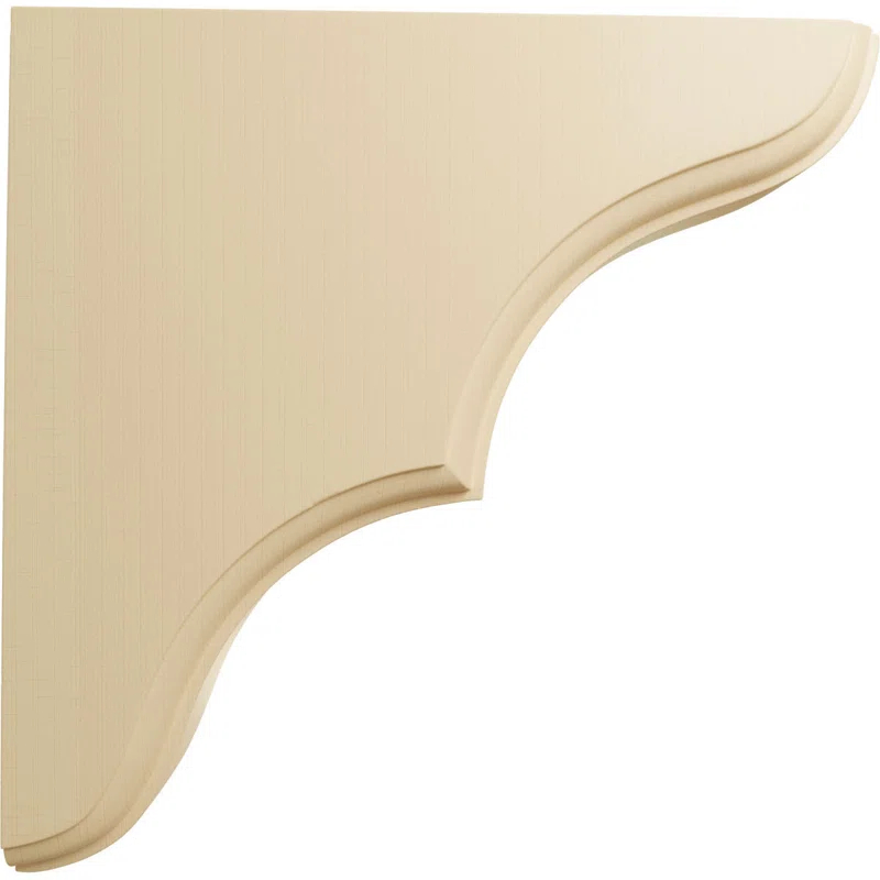 Ekena Millwork Stratford H 1.75'' W D Wood Bracket / Corbel