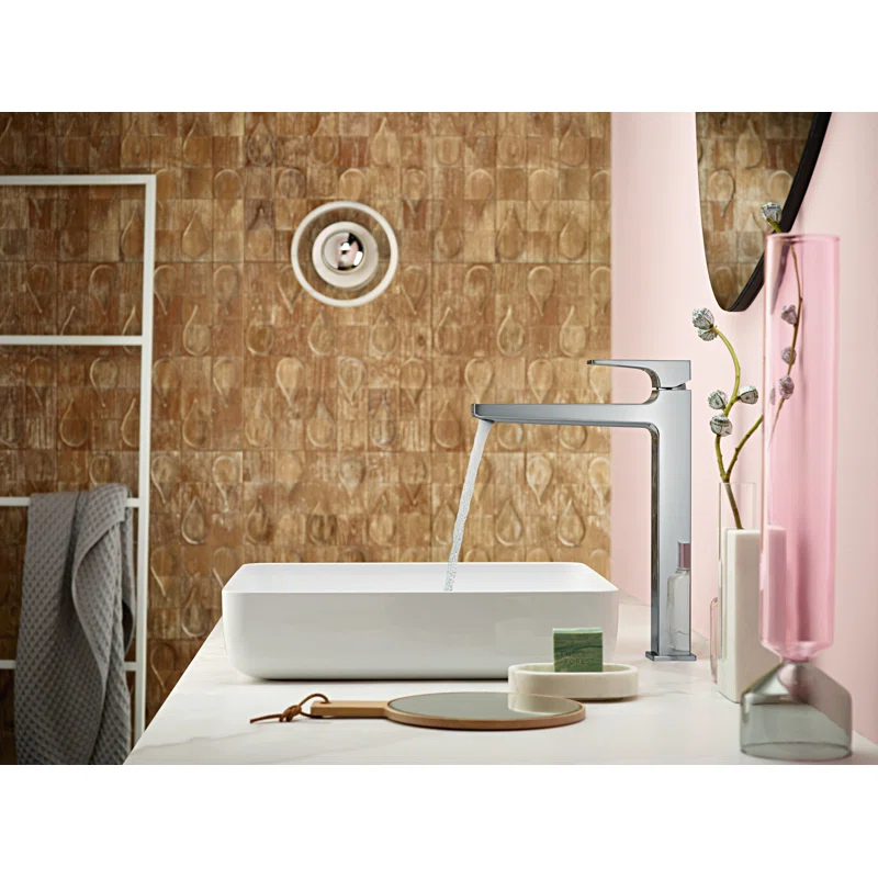 Hansgrohe Metropol Widespread Faucet 110 with Lever Handles and Drain Assembly, 1.2 GPM