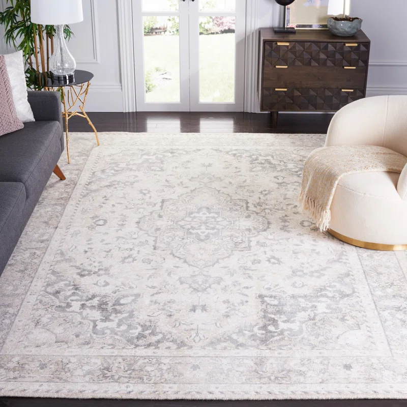 Hand Loomed 50% Wool, 50% Viscose Oriental Rug