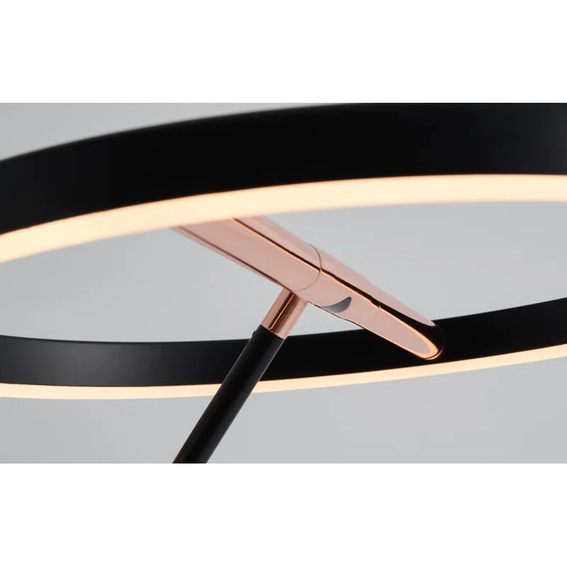 Orren Ellis Hupe 47.2'' LED Arched Floor Lamp