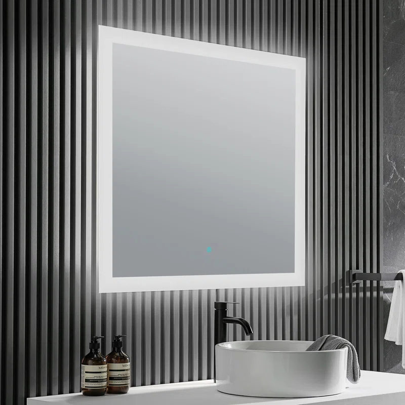 ANZZI Neptune Flat LED Wall Mirror