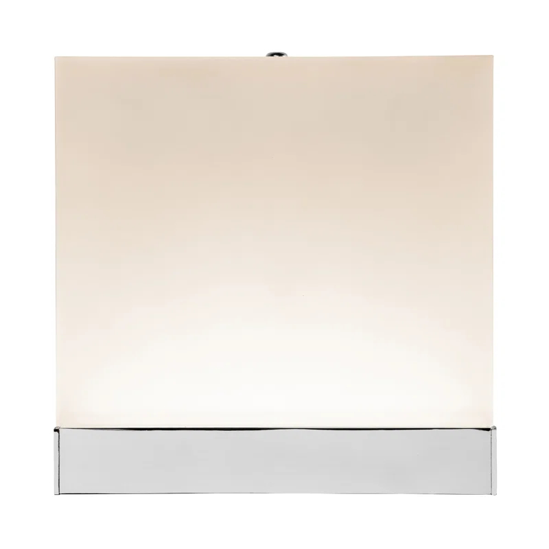 Saadet Chrome Flush Mounted Sconce