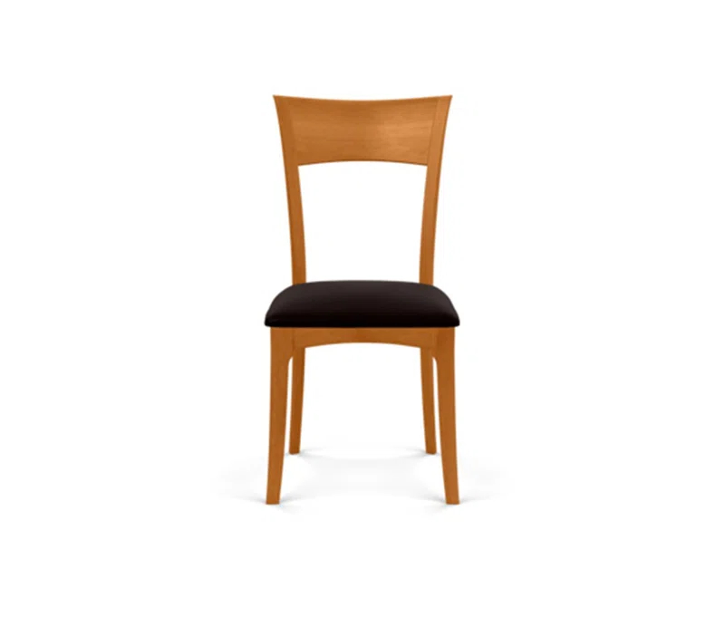 Ingrid Genuine Leather Upholstered Side Chair