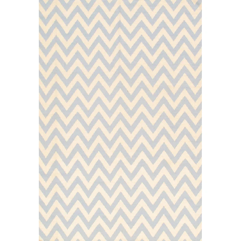 Pasargad Sahara Flatweave Wool Chevron Rug