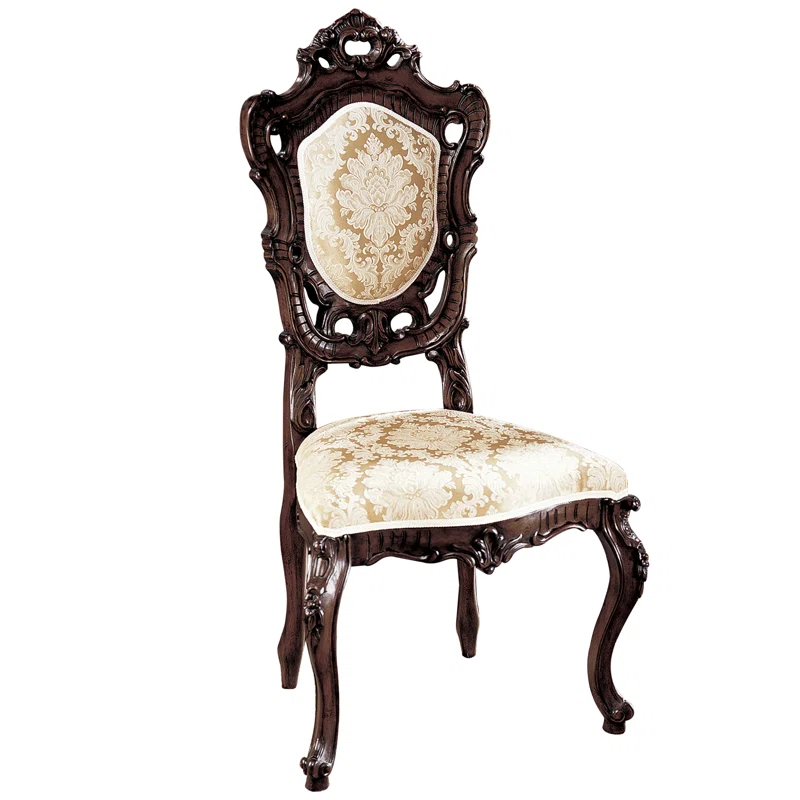 Design Toscano Toulon French Rococo Side Chair
