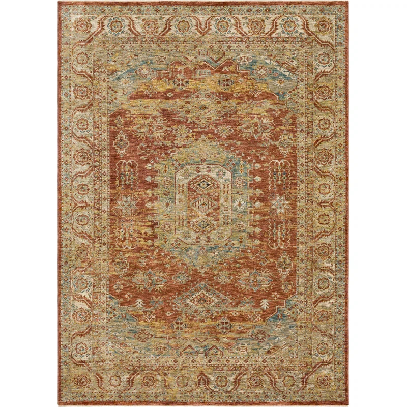 Karastan Palu Oriental Ivory/Beige Area Rug