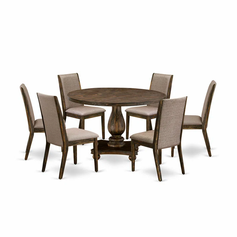 23 Pedestal Dining Set