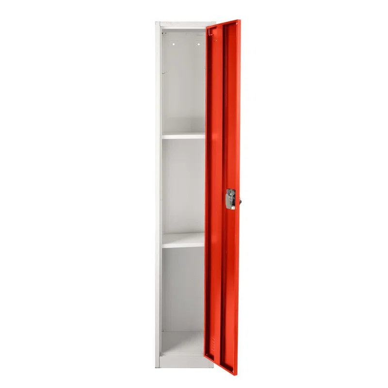 12'' Wide Steel 1-Tier School and Gym Locker (Set of 4)
