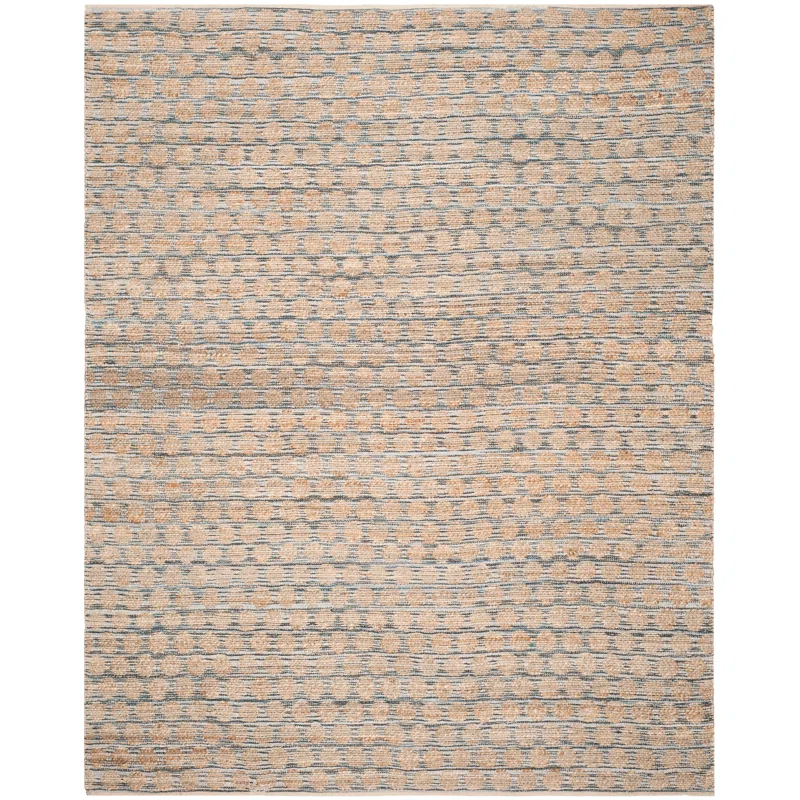 Union Rustic Ajdin Hand Woven 0.8 Jute 0.2 Cotton Geometric Rug