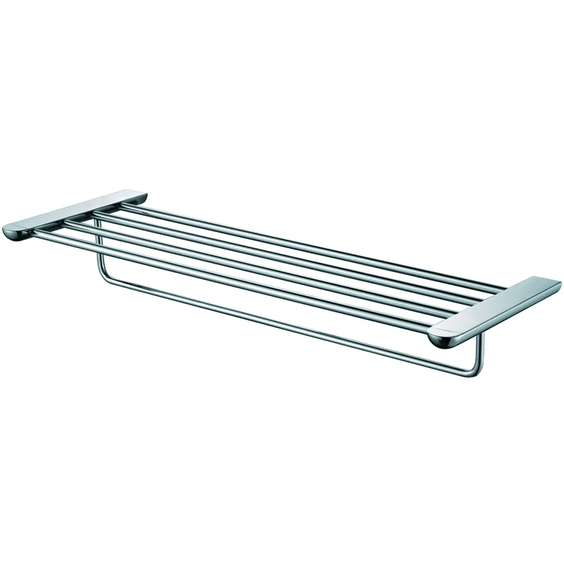 Dawn USA 9501 Series Metal Floating Shelf with Towel Bar