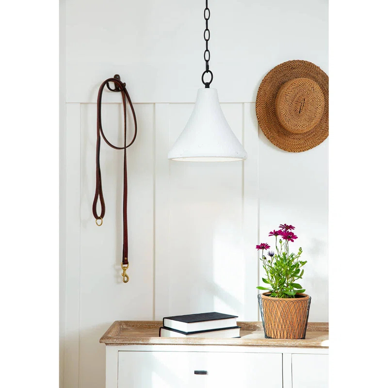 Farmhouse Billie Concrete Pendant Small