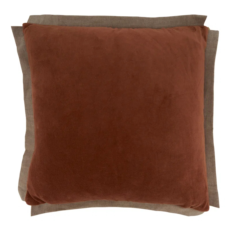 Saro Winifred Collection Cotton Pillow Cover