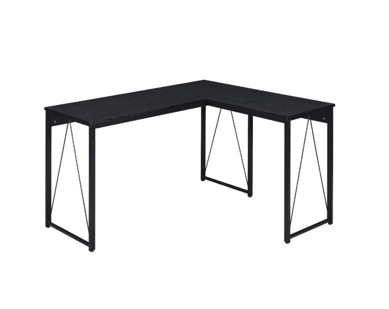 17 Stories Metal Base Writing Desk