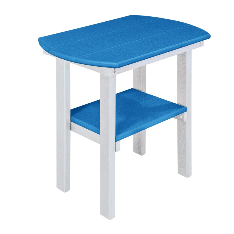 Hubert Oval Outdoor Side Table