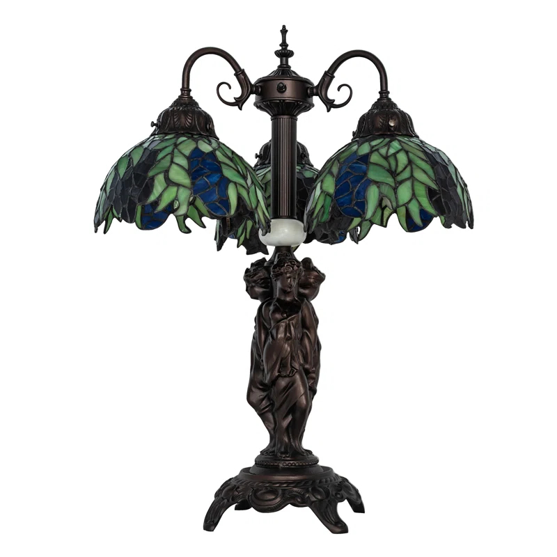 Meyda Lighting Meyda Tiffany & Stained Glass Metal Arched Lamp