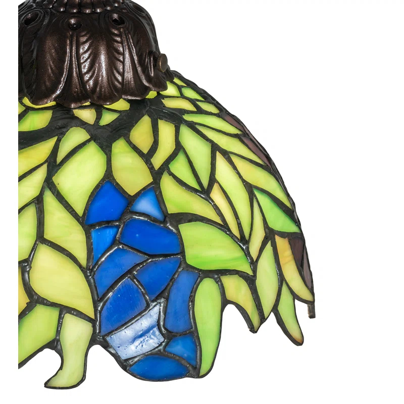 Meyda Lighting Meyda Tiffany & Stained Glass Metal Arched Lamp