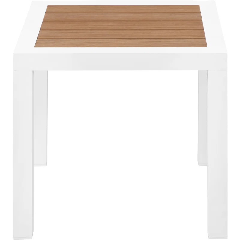 Orren Ellis Ventrell Square Outdoor Side Table