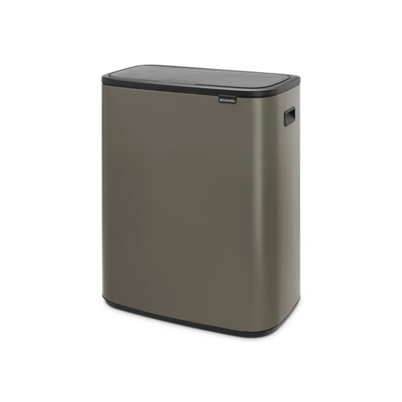 Brabantia Bo Touch Top Trash Can, 16 Gallon