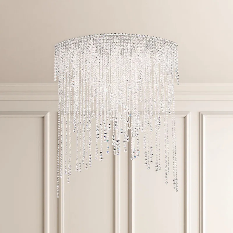 Chantant Crystal Flush Mount