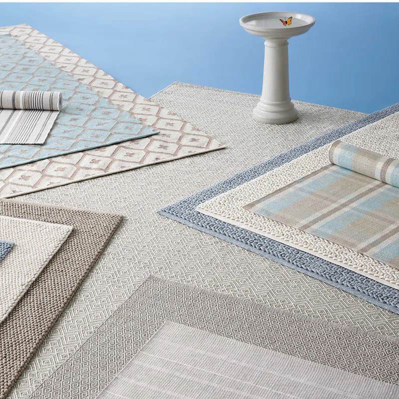 Veranda Ivory Handwoven Performance Rug
