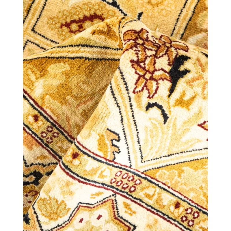 Solo Rugs Classic One-of-a-Kind Hand-Knotted Brown/Beige Area Rug 2'7" x 4'1" & Reviews | Perigold
