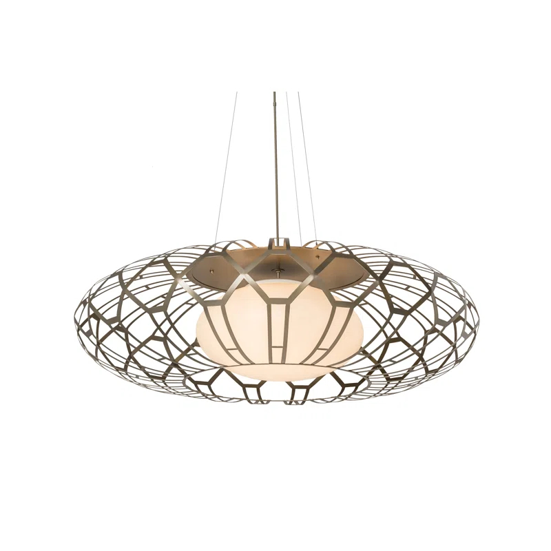 Margo 3 - Light Satin Titanium Unique/Statement Pendant