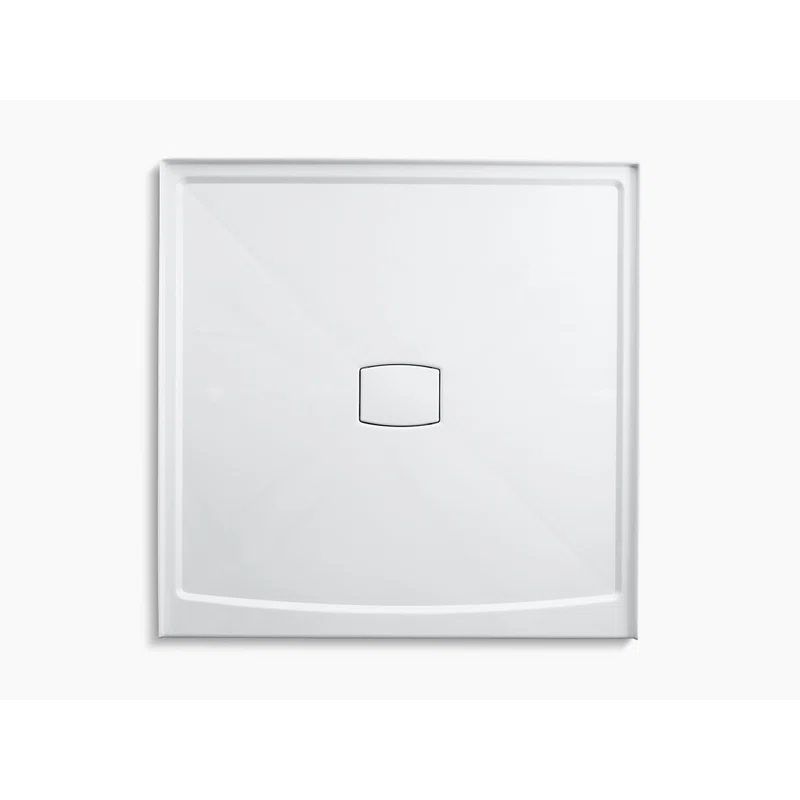 Archer® 60" x 60" Single Threshold Acrylic Alcove Shower Base, Center Drain