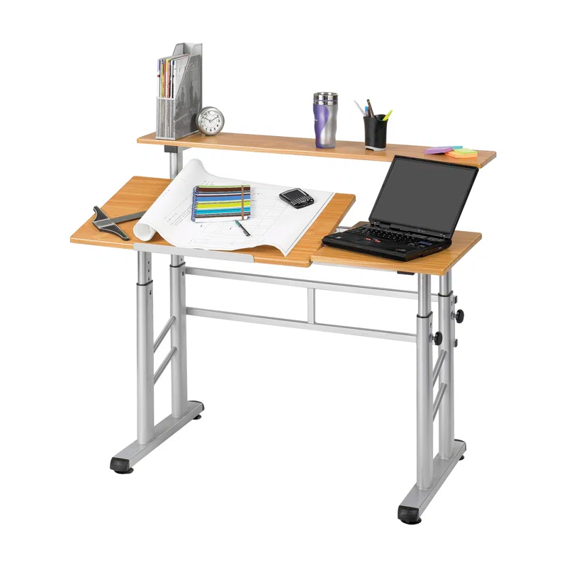 Safco Products Company Height Adjustable Gaming Drafting Table