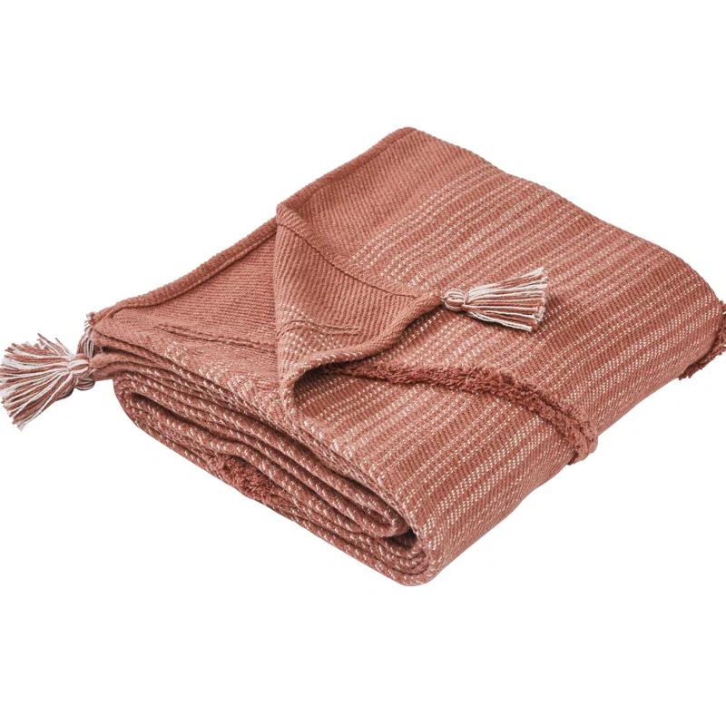 Modern Threads Edda Modern Cotton Throw & Reviews | Wayfair