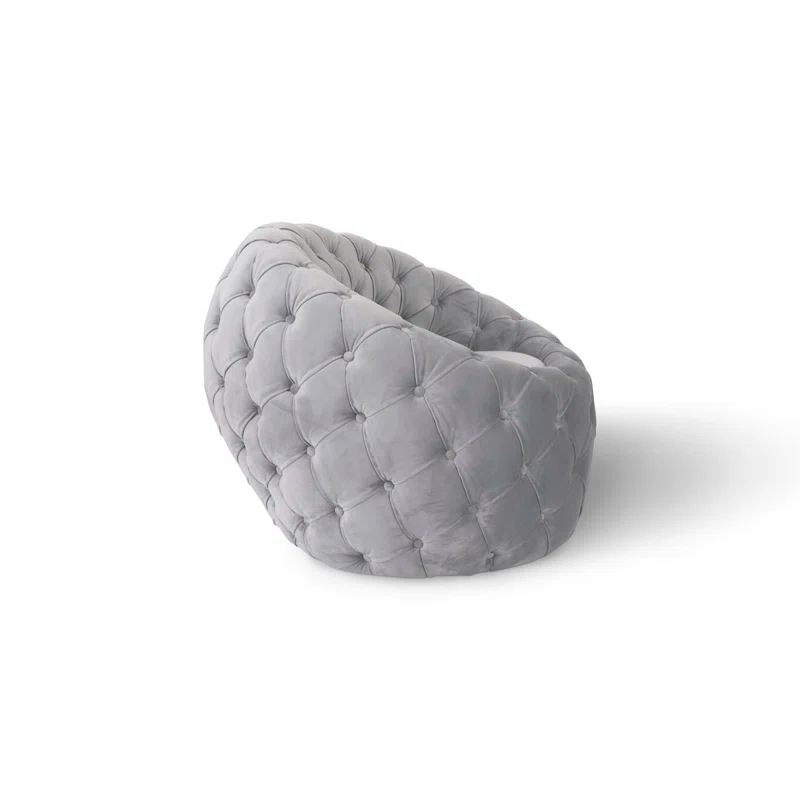 Tufted Barrel Chair